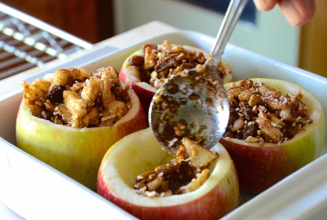 Baked Stuffed Apples Weekend at the Cottage