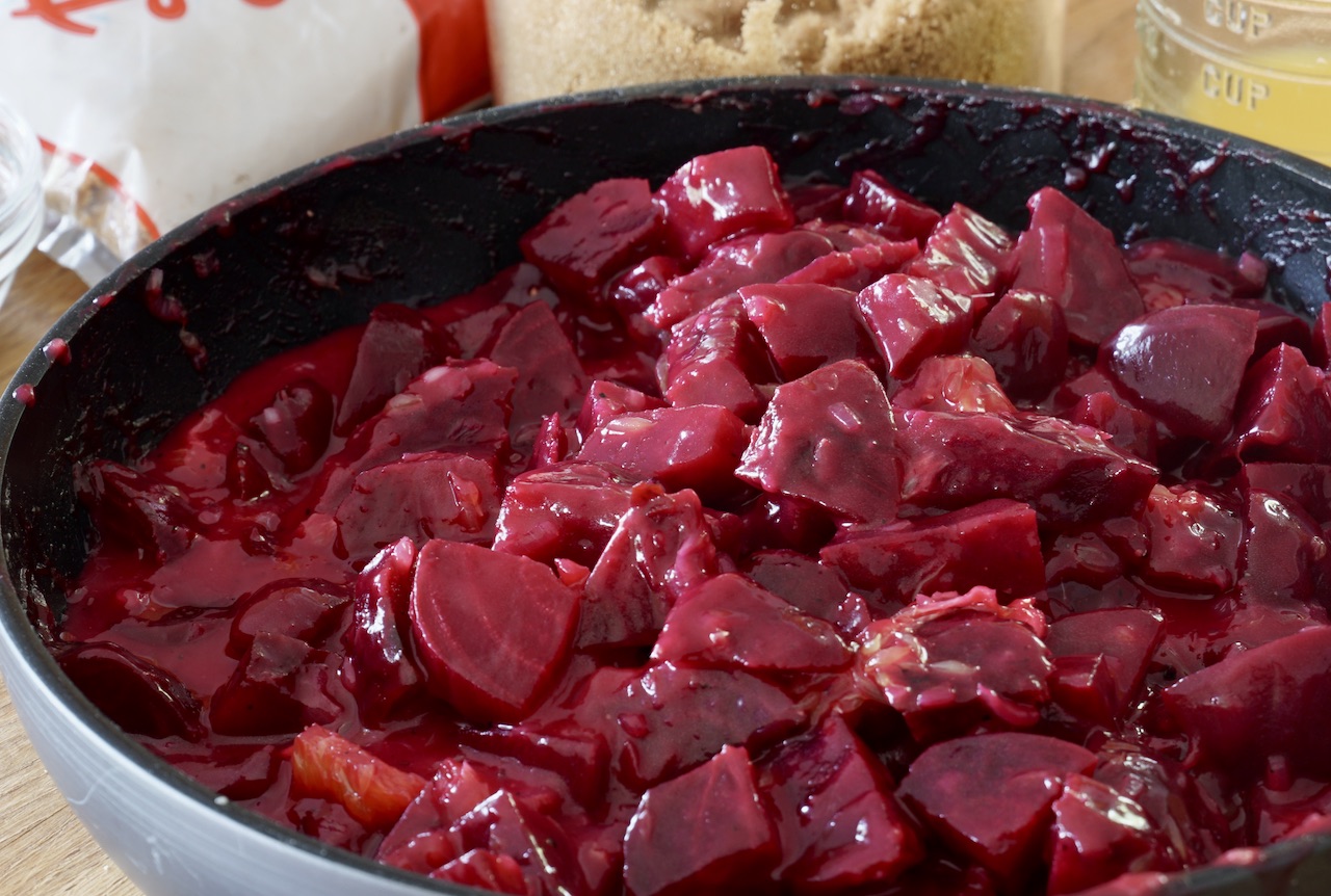 Orange and Brown SugarGlazed Beets Weekend at the Cottage