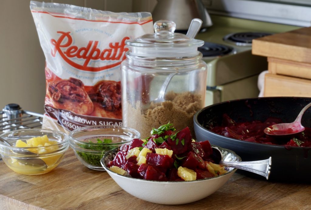 Orange and Brown SugarGlazed Beets Weekend at the Cottage