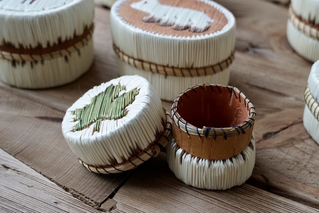 Porcupine Quill Boxes Weekend at the Cottage