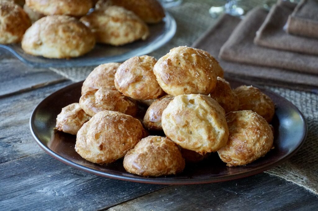 French Cheese Puffs Weekend at the Cottage
