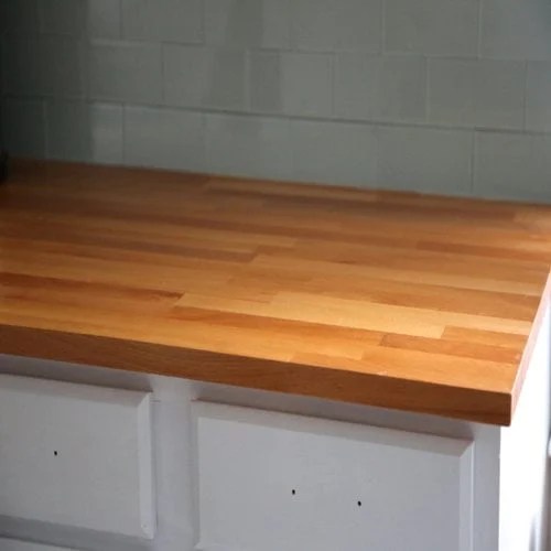How to Finish Ikea Butcher Block Countertops Weekend Craft
