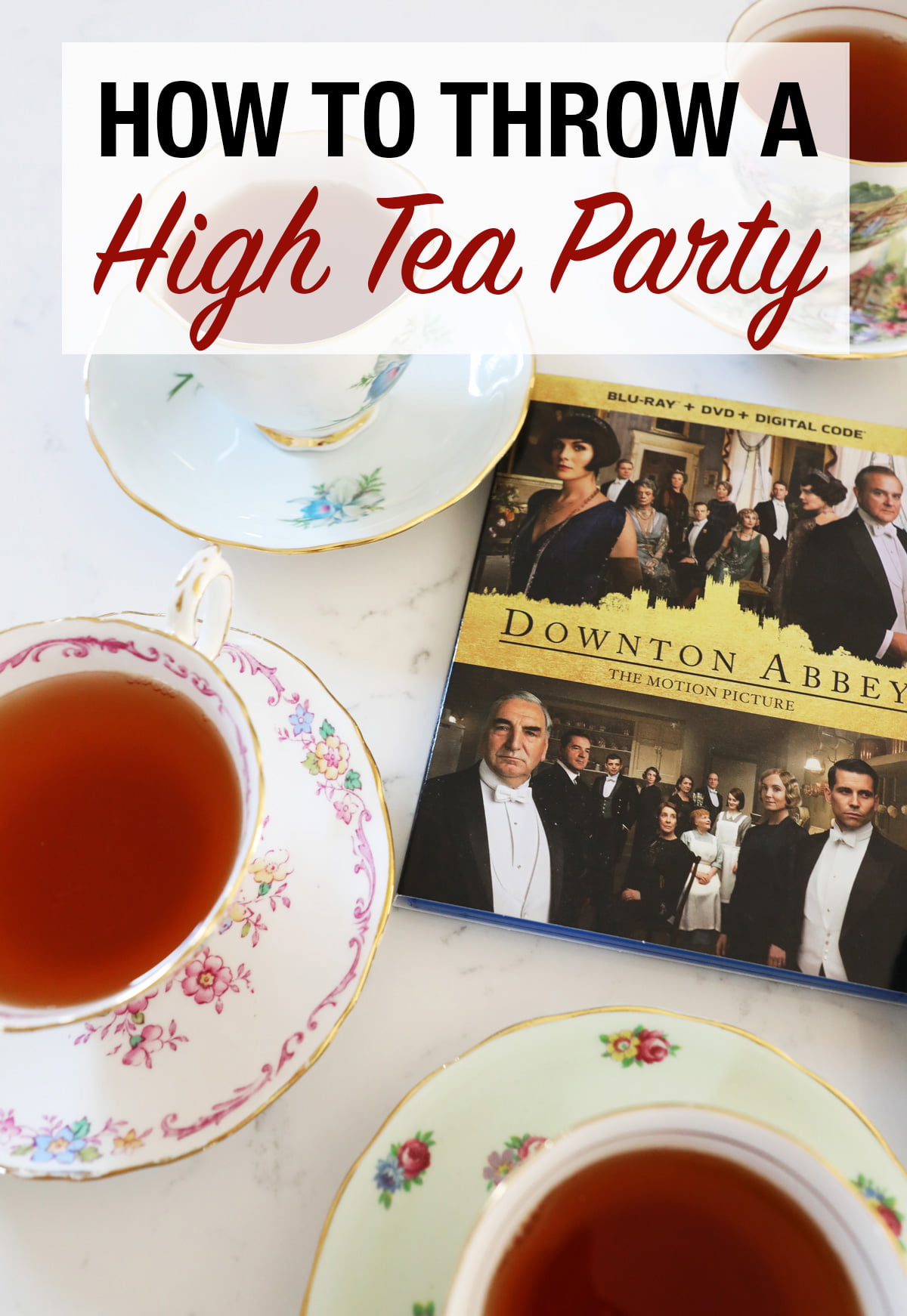 How To Throw A High Tea Party Weekend Craft