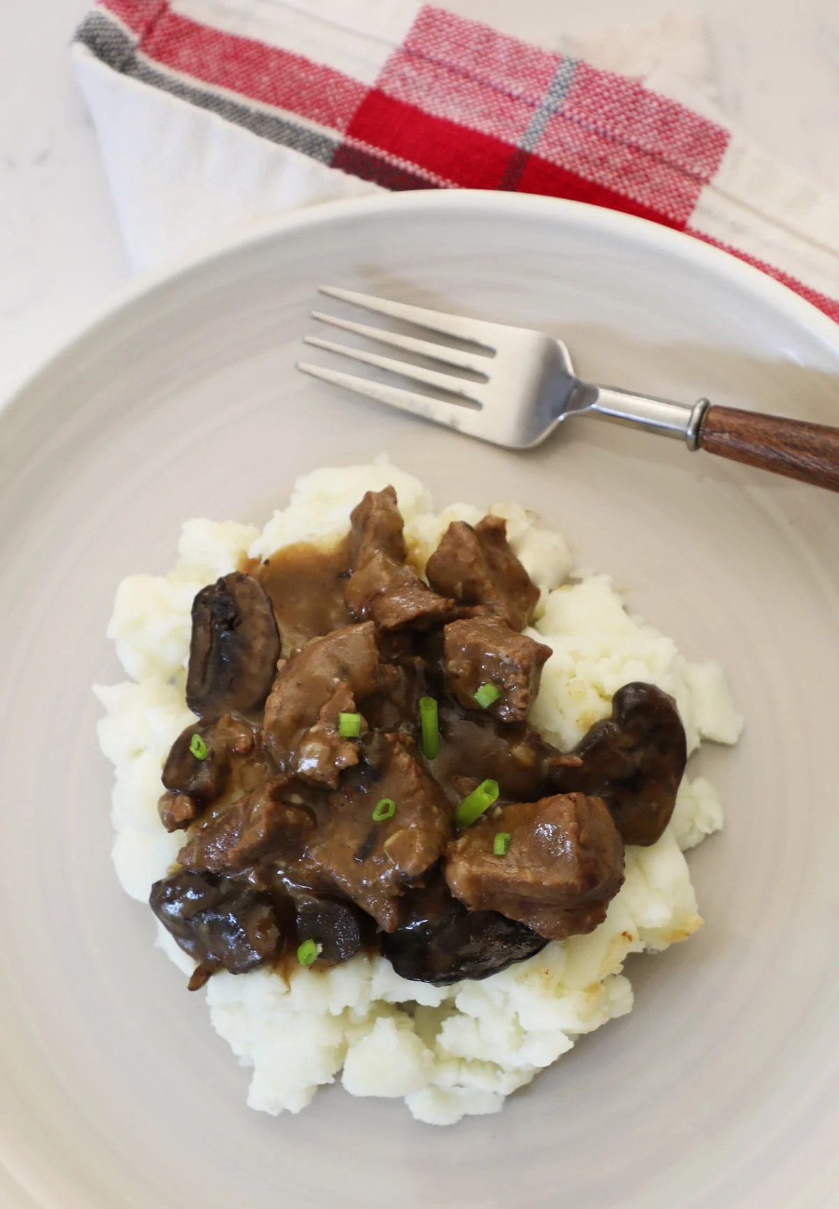 Instant Pot Beef Tips with Mushrooms Weekend Craft