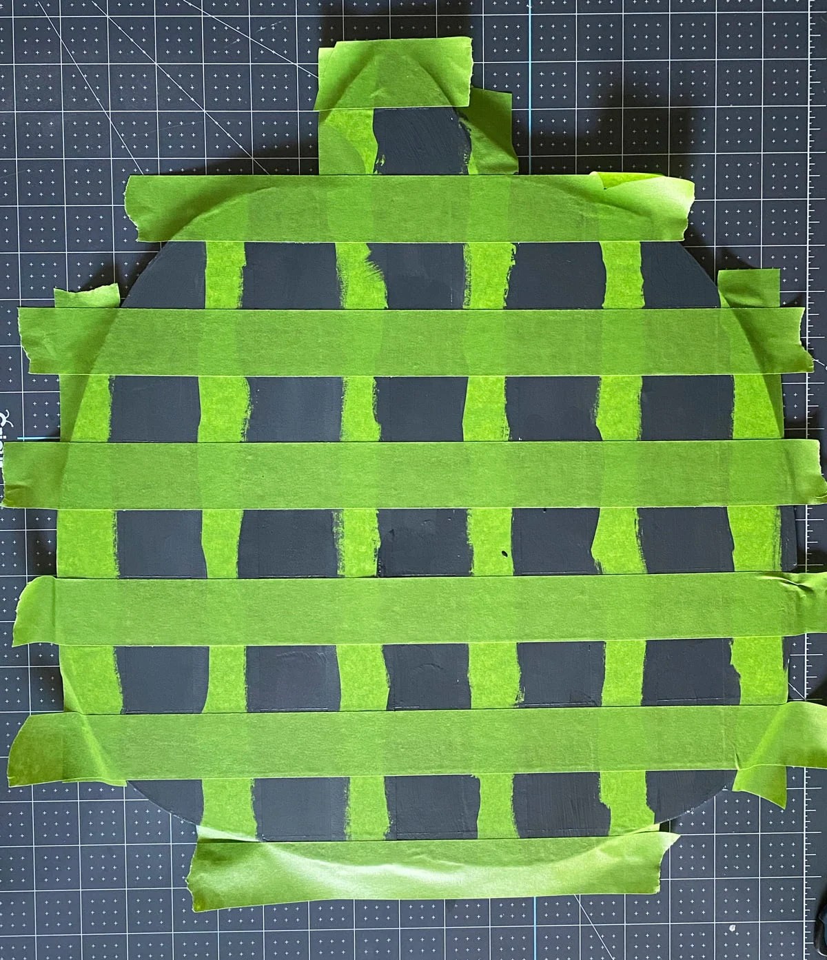 How To Paint Buffalo Check Plaid Weekend Craft