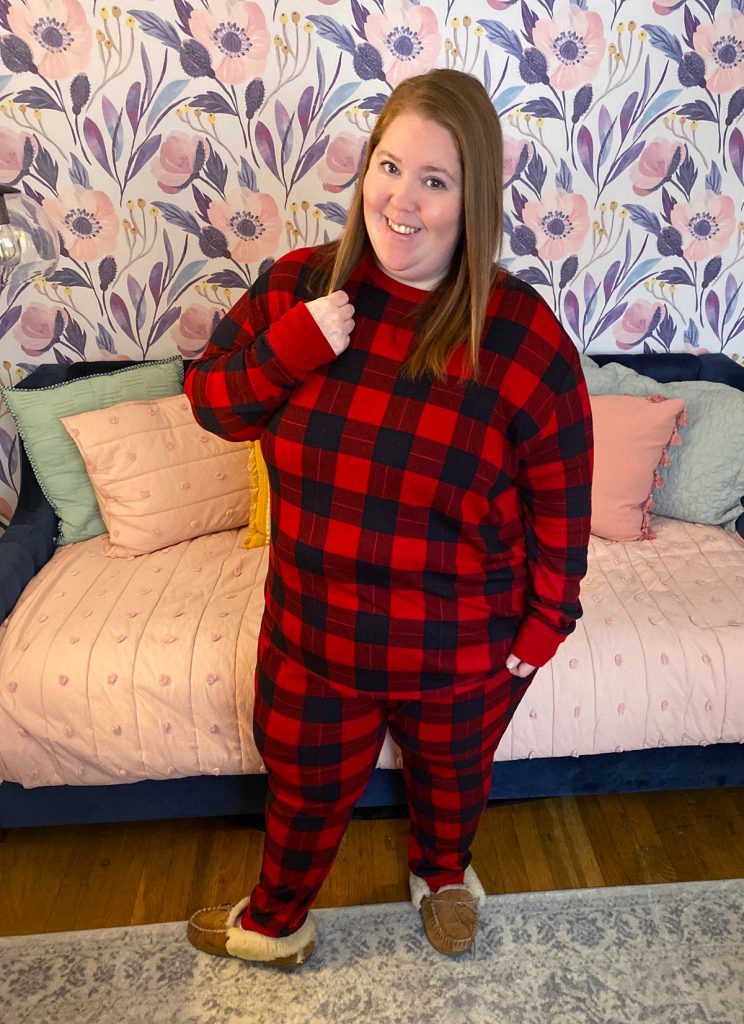 Plus Size Christmas Pajamas Weekend Craft
