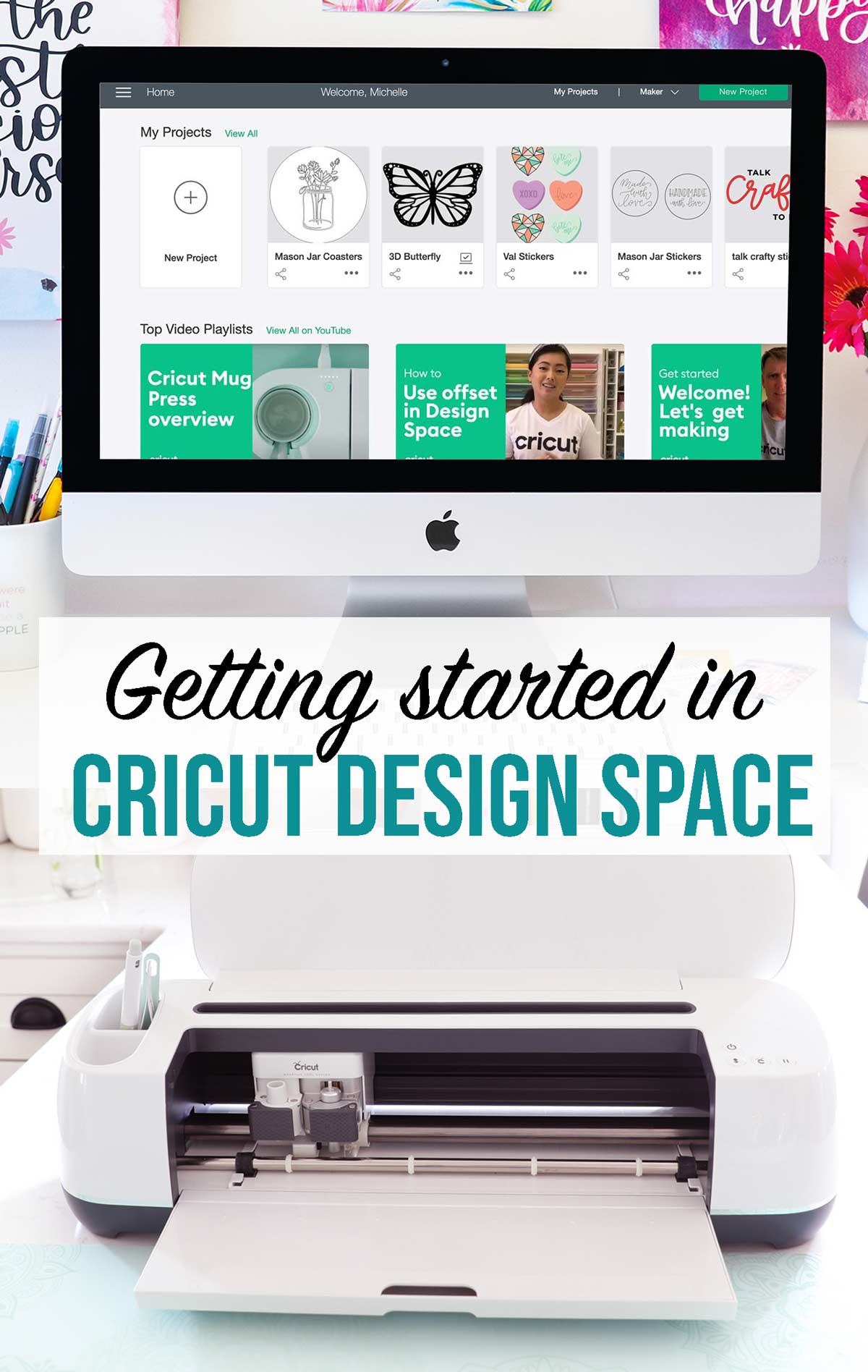 Get Started in Cricut Design Space Weekend Craft Get Started in Cricut Design Space Weekend Craft