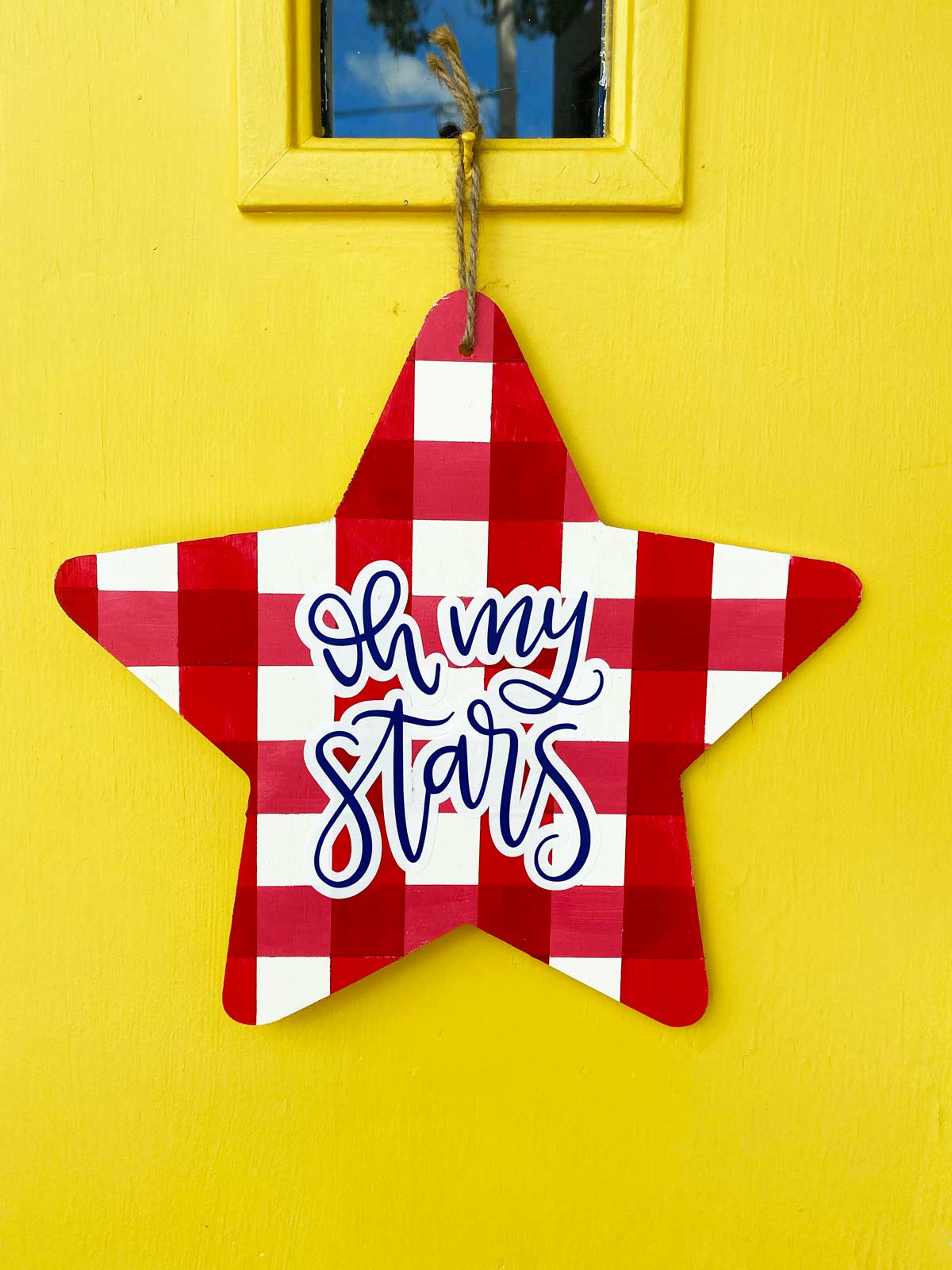 How To Paint Gingham Weekend Craft