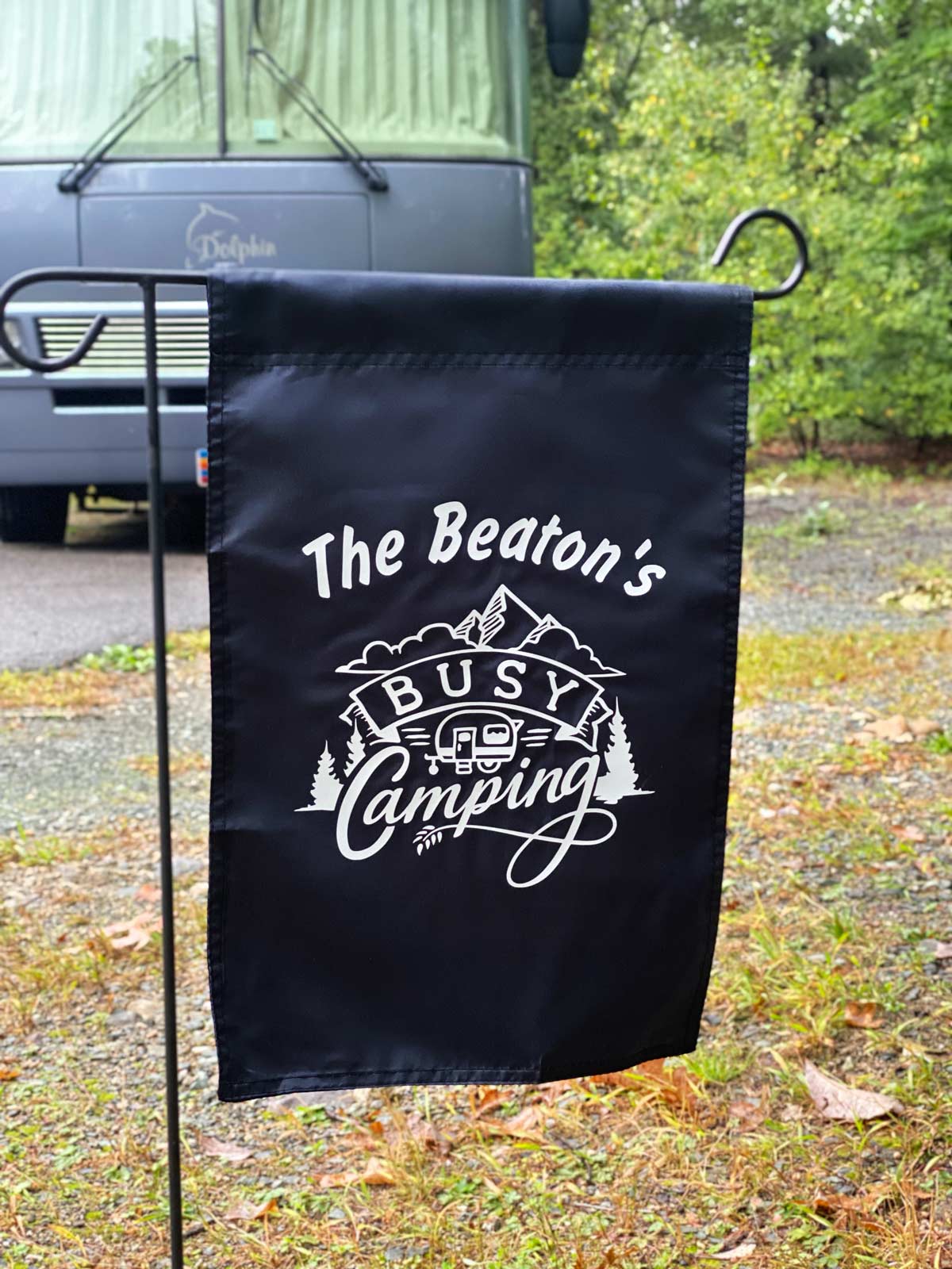 DIY Camping Flag Weekend Craft