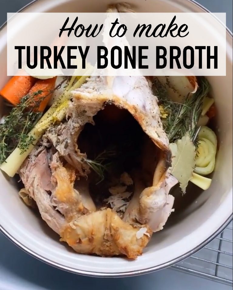Turkey Bone Broth Recipe Weekend Craft