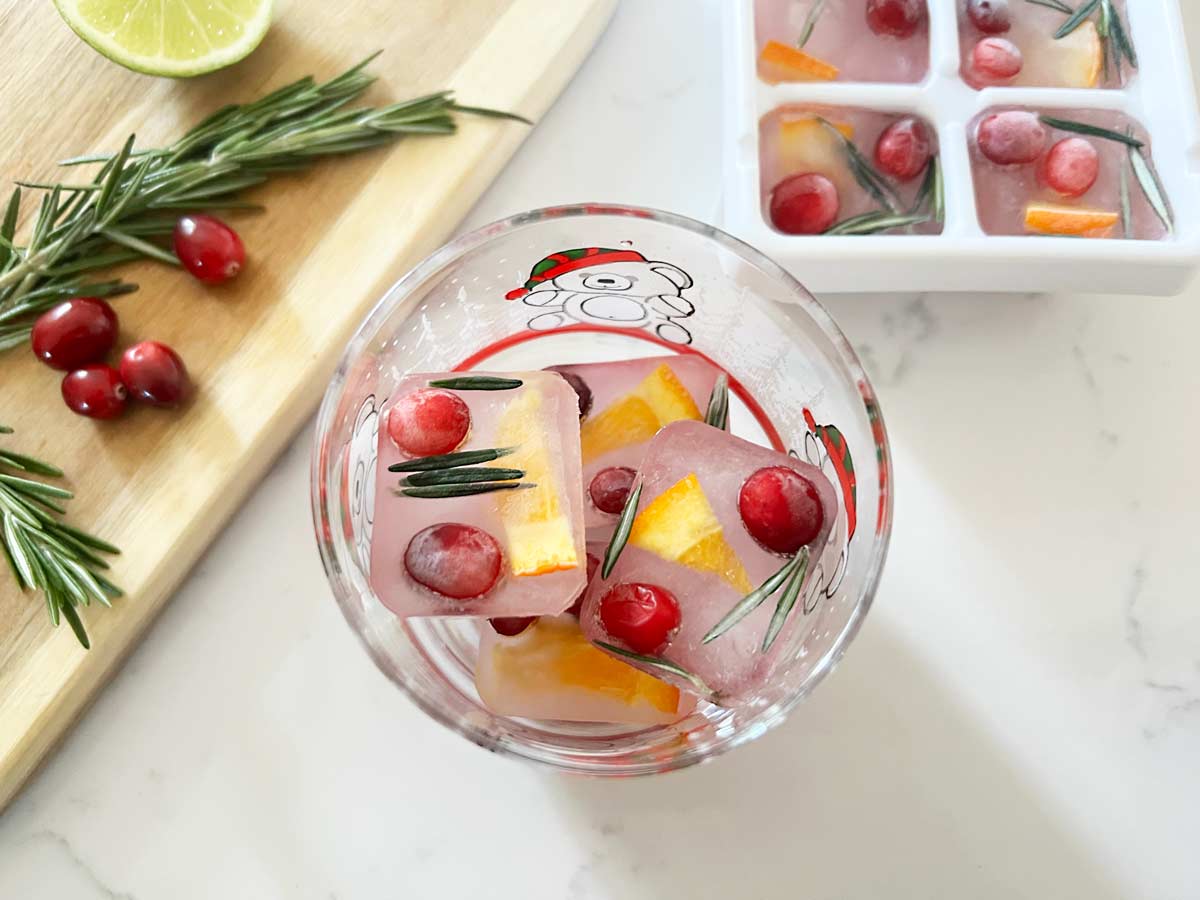 Infused Ice Cubes Weekend Craft
