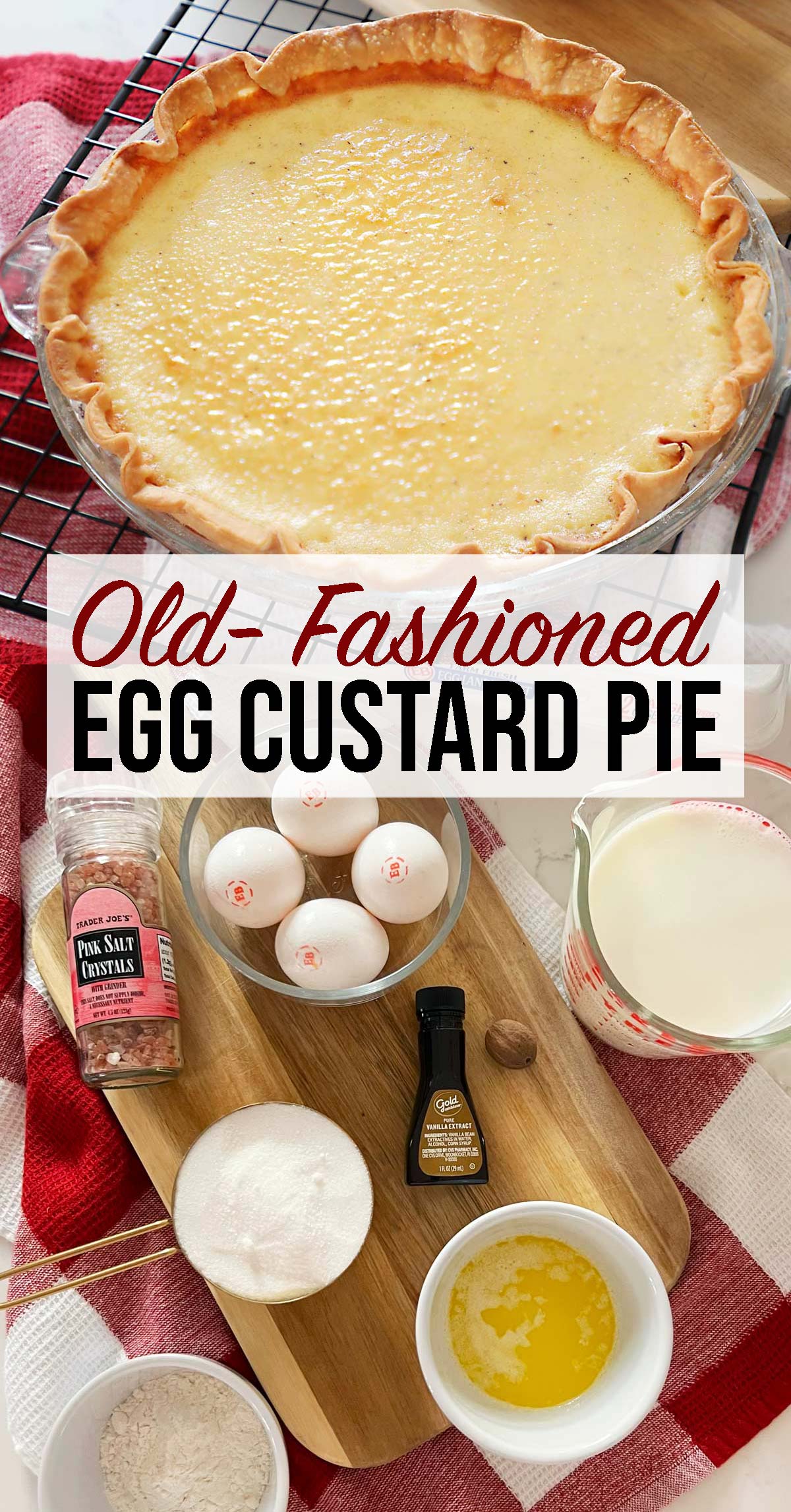 Egg Custard Pie Weekend Craft