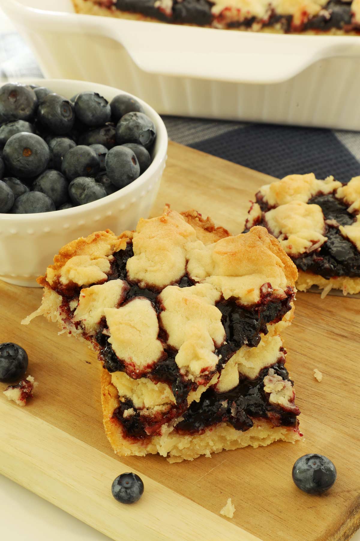 Blueberry Crumble Bars Weekend Craft