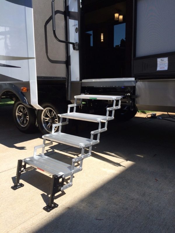 Step Above v Solid Step v GlowStep Revolution (Best RV Step)