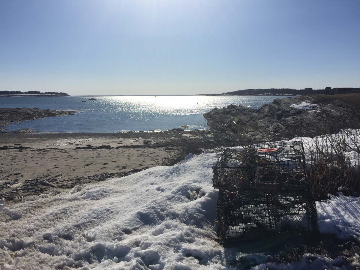 AtoZChallenge K is for Kettle Cove in Cape Elizabeth Weekends in Maine