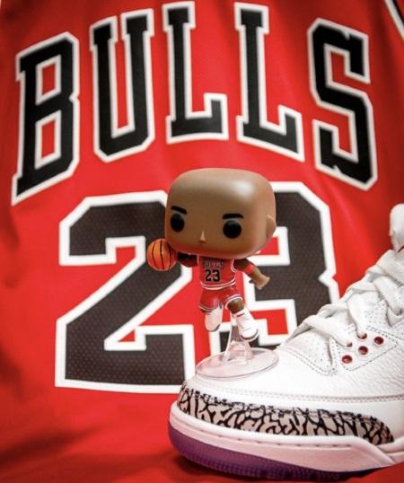 gold michael jordan funko pop
