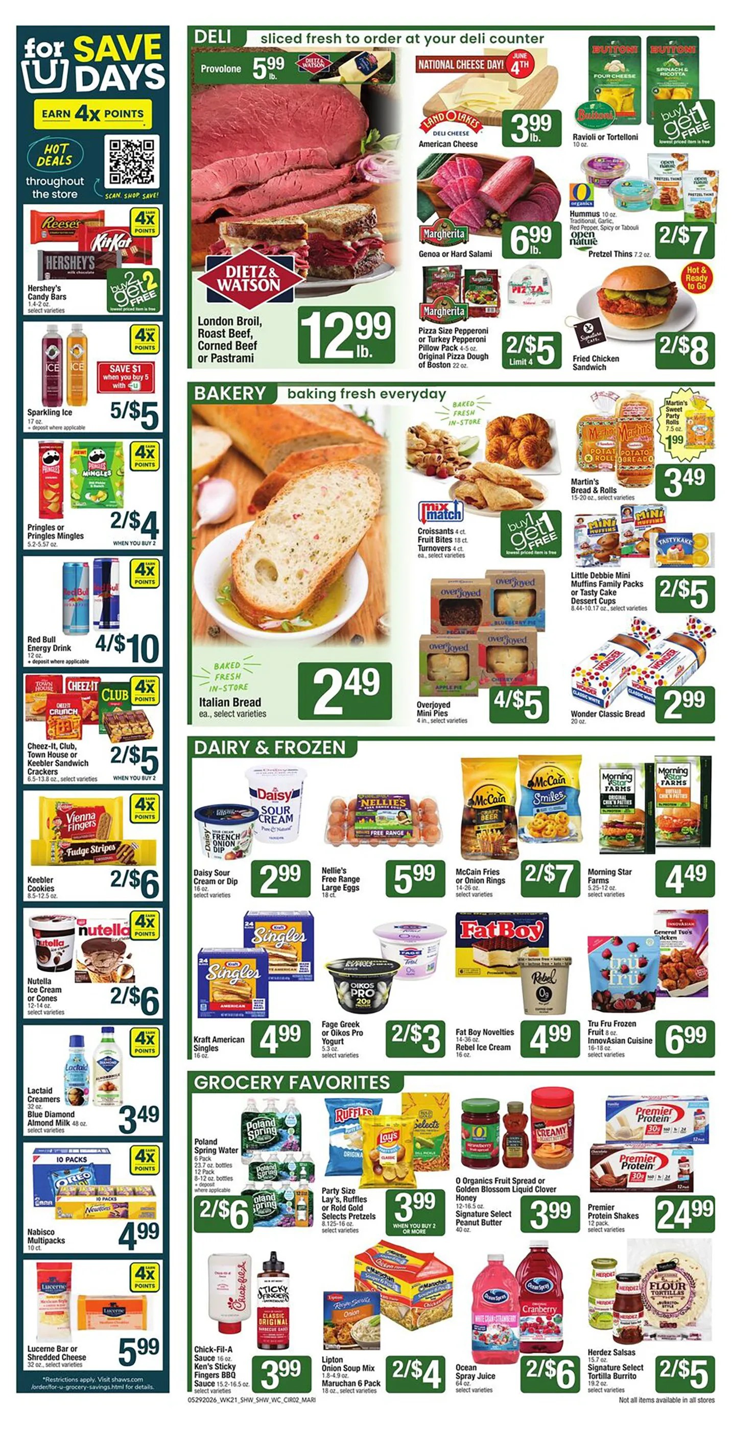 Shaws Weekly Flyer (From 8/8/25 Thru 8/14/25) Next Week