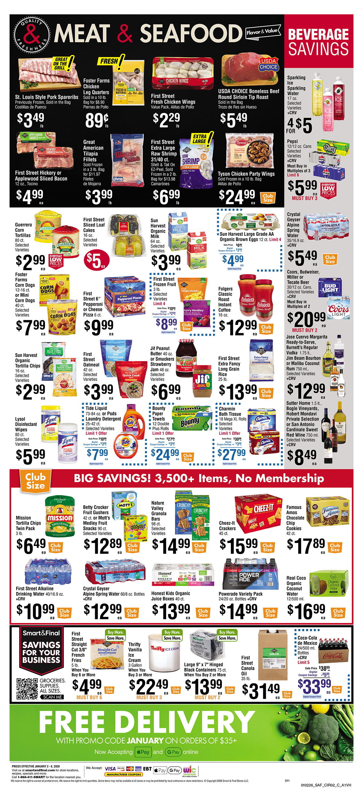 Smart and Final Weekly Ad Preview 3/27/24 4/2/24 Flyer