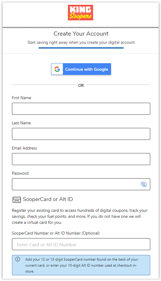 How to Get King Soopers Digital Coupons
