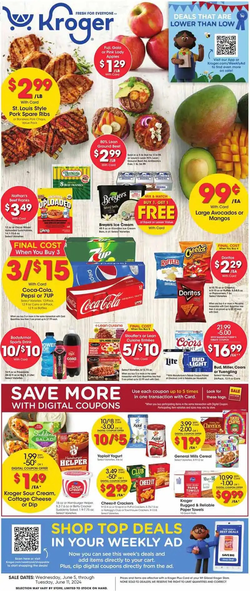 Kroger Weekly Ad (6/5/24 6/11/24) >> Next Week Preview