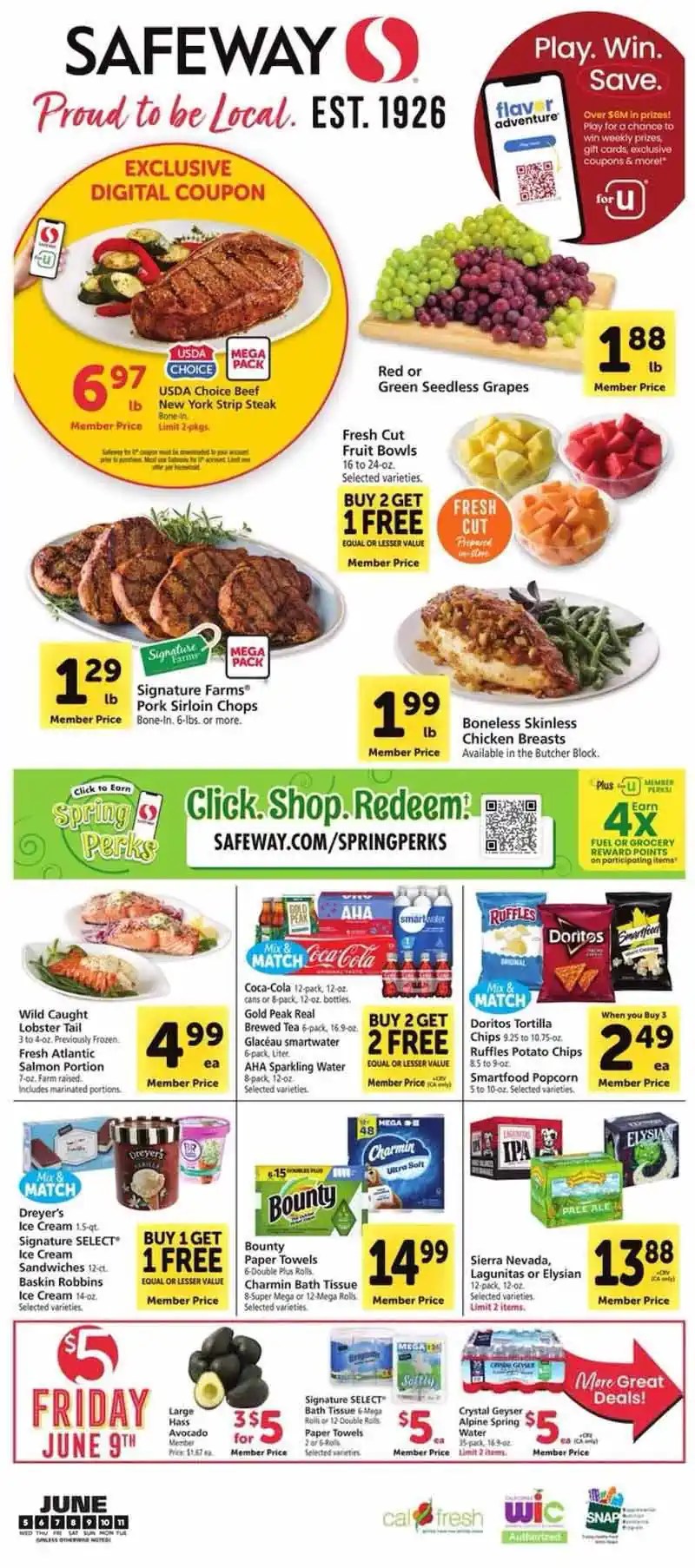 Safeway Weekly Ad (6/5/24 6/11/24) >> Next Week Deals