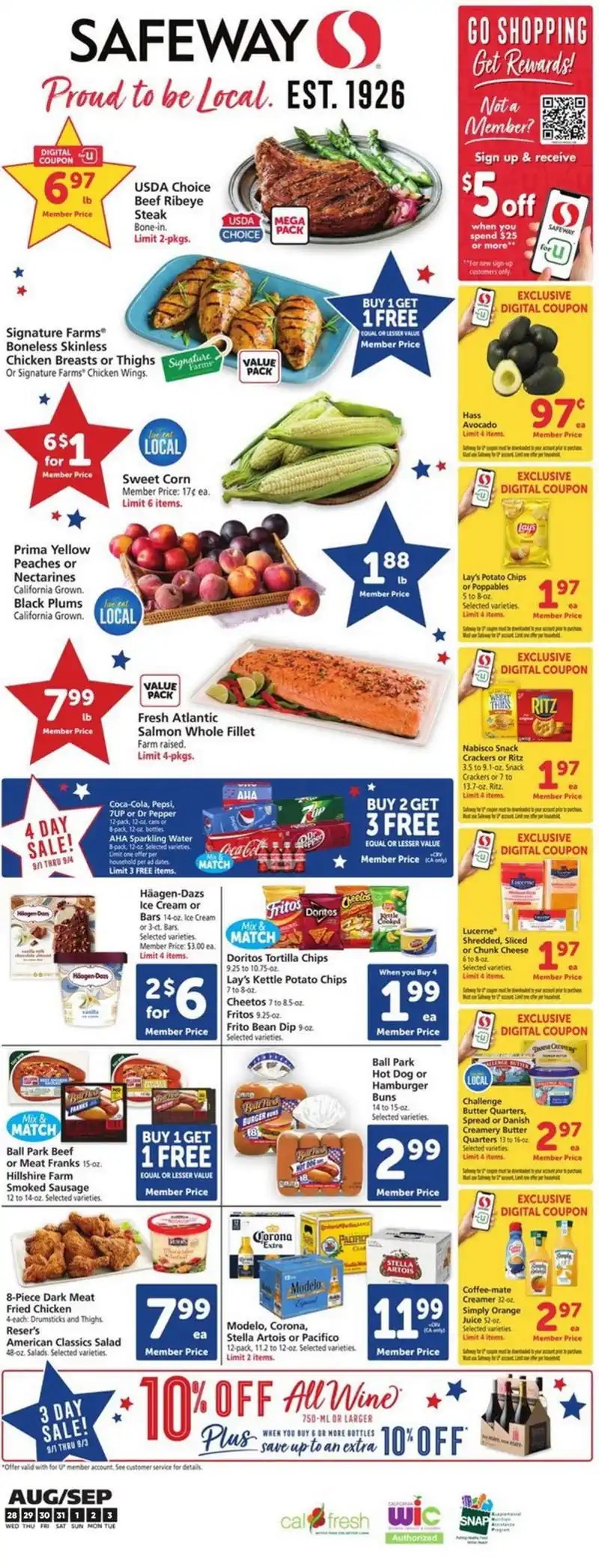 Safeway Weekly Ad (8/28/24 9/3/24) >> Next Week Deals