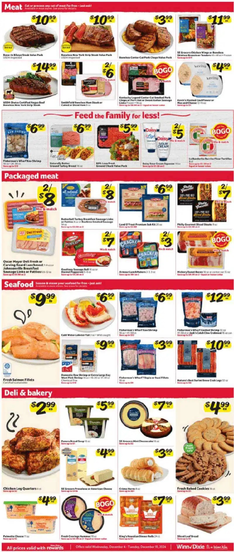 WinnDixie Weekly Ad (12/4/24 12/10/24) >> Next Week Deals