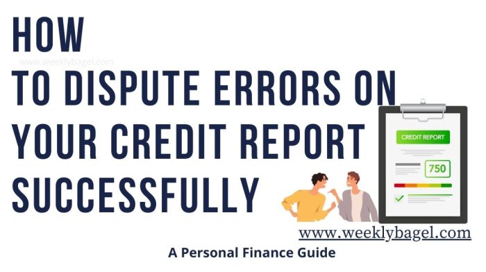 How to fix errors in your credit report