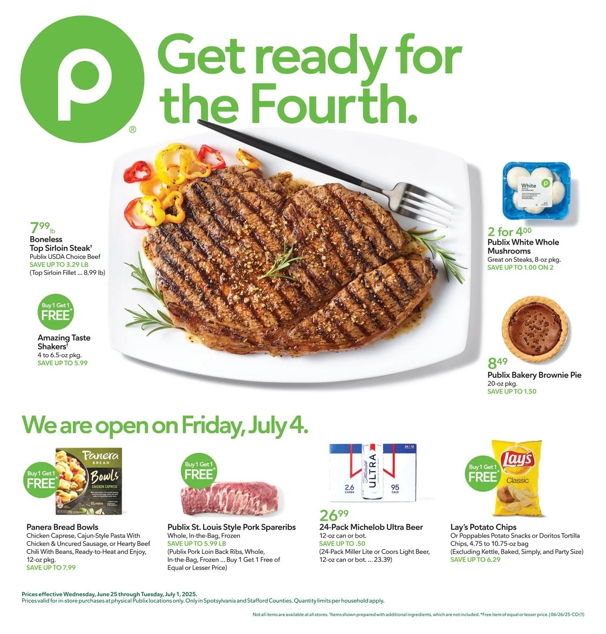 Publix Weekly Ad Jun 25th Jul 1st 2025 Weekly Flyers