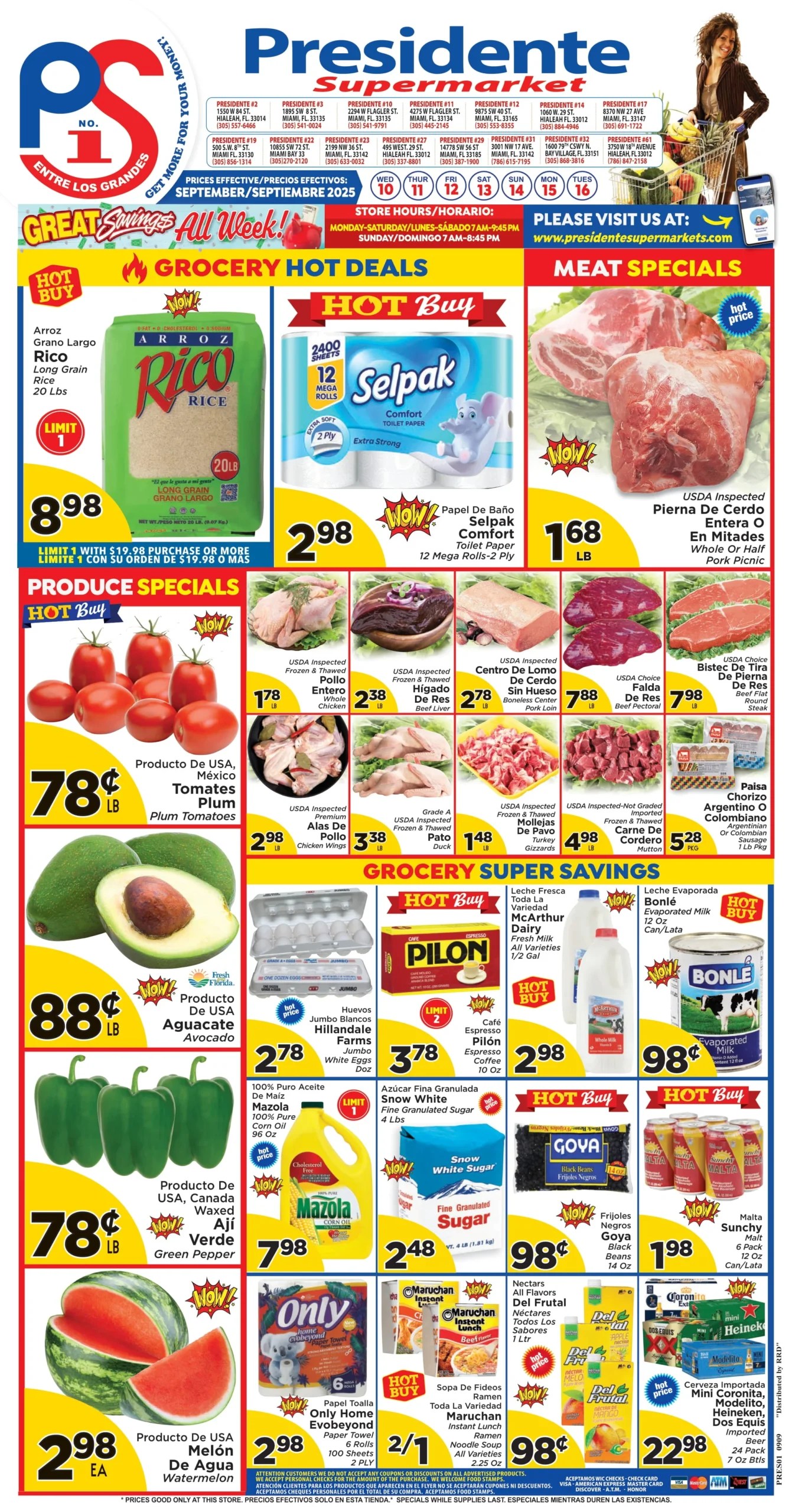 Presidente Weekly Ad Oct 8th Oct 14th 2025 Weekly Flyers