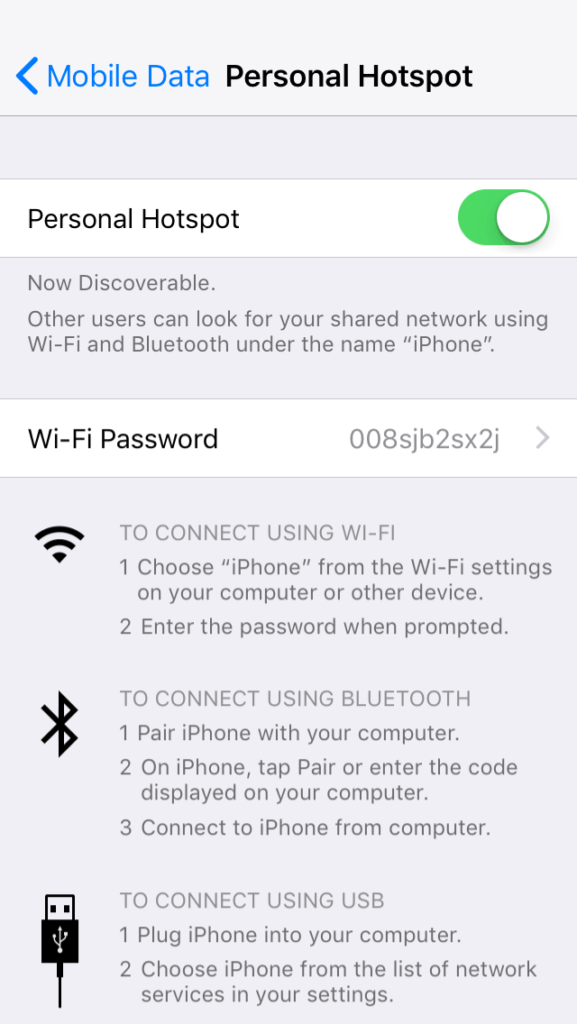How To Connect Your Computer To Your iPhone X Hotspot