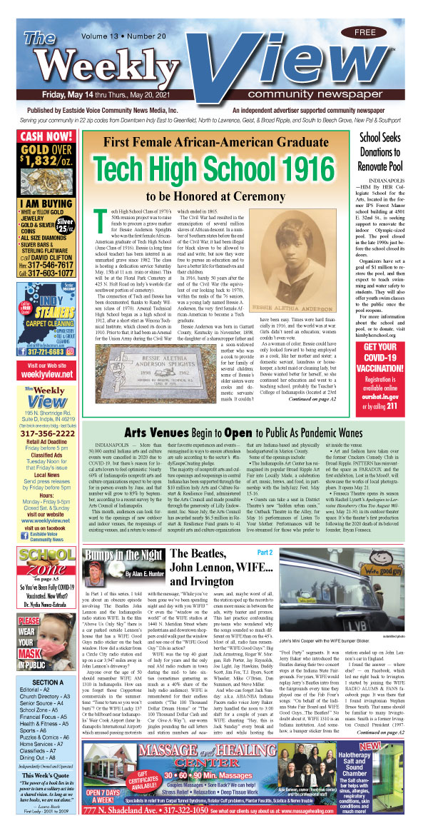 This Weekâ€™s Issue May 1420 Weekly View