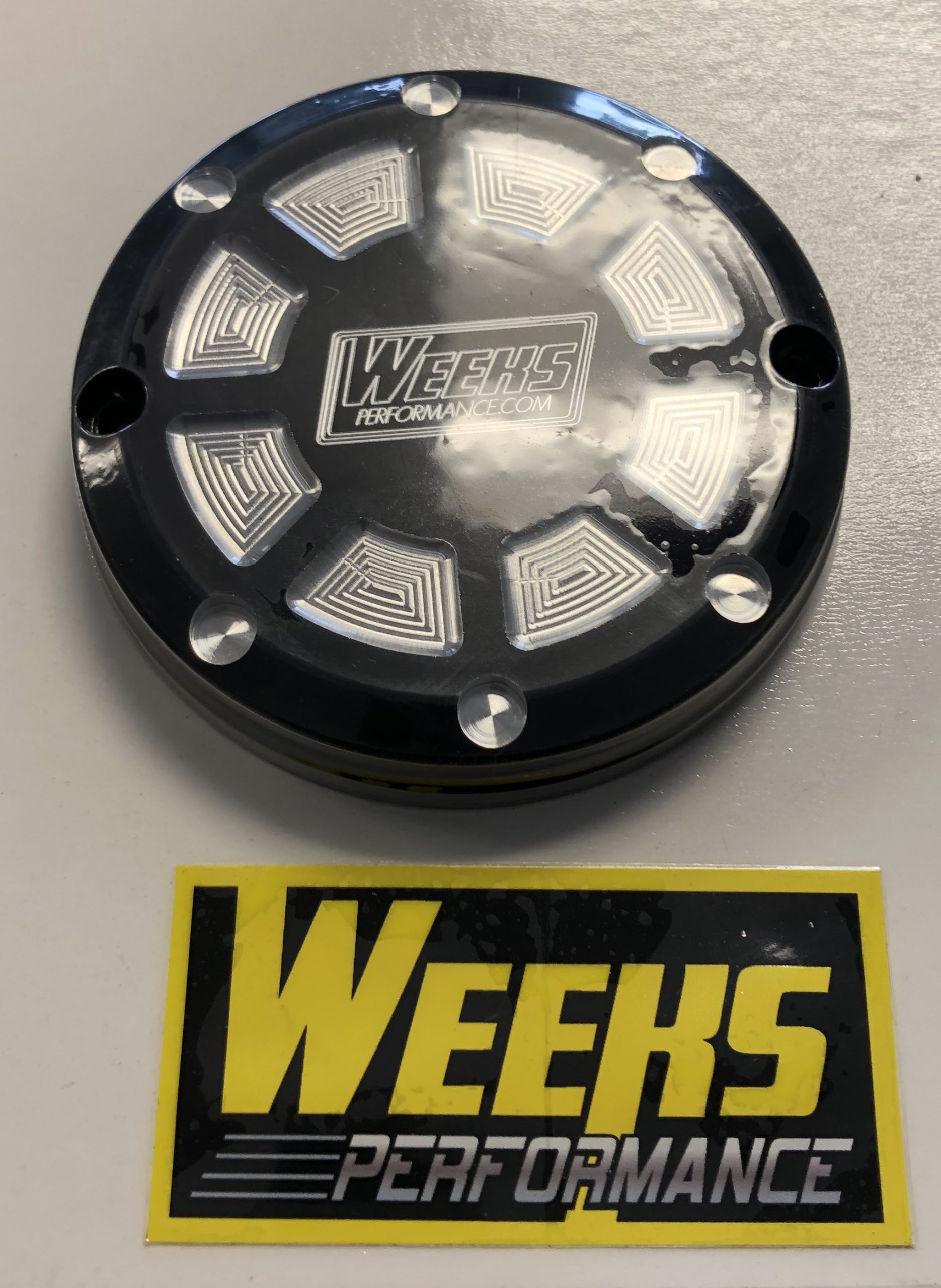 Weeks Performance billet ignition cover KZ 9001100 Weeks Performance