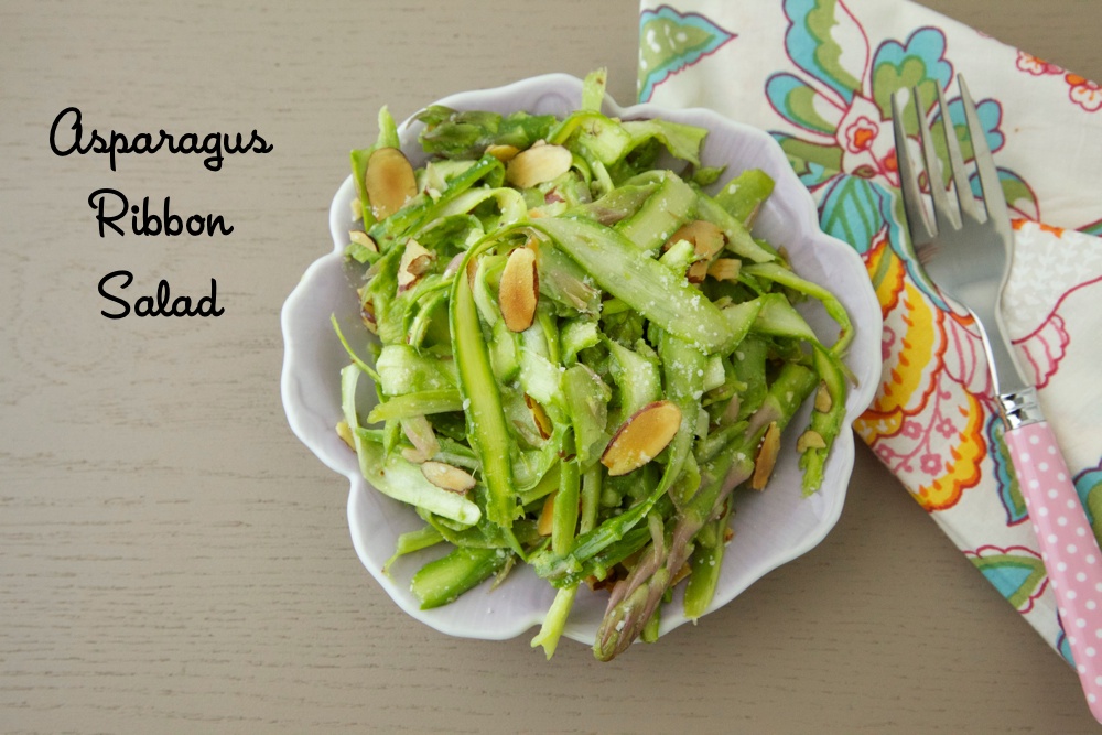 Asparagus Ribbon Salad Weelicious