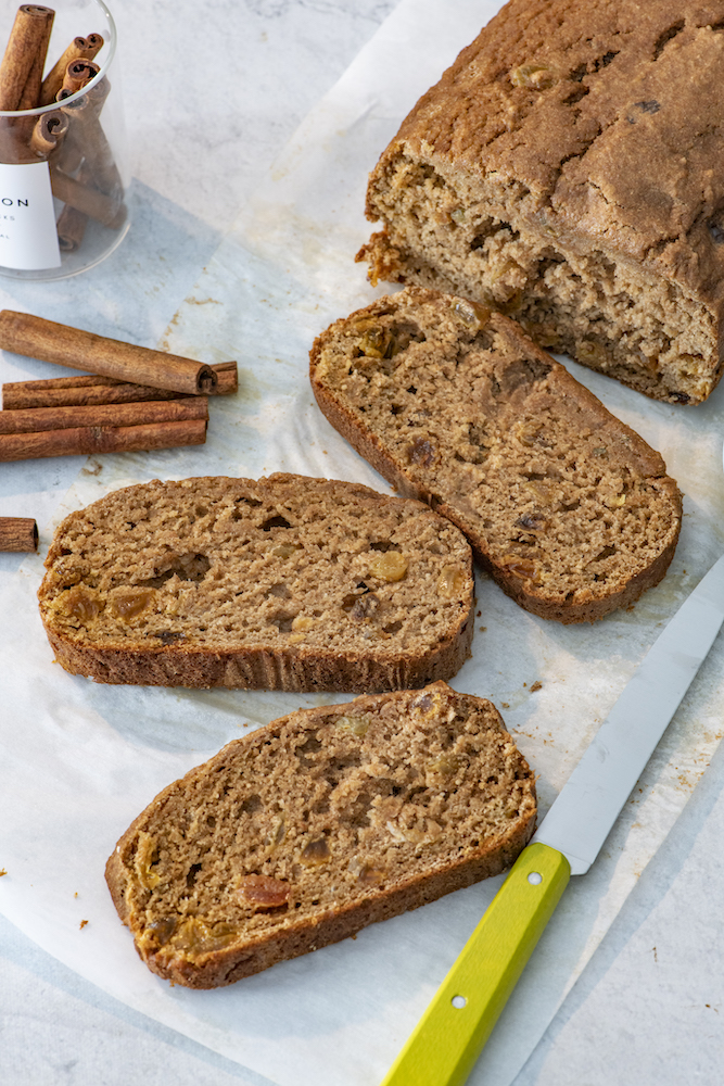 Cinnamon Raisin Quick Bread Weelicious