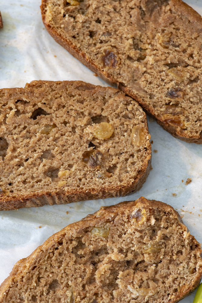 Cinnamon Raisin Quick Bread Weelicious