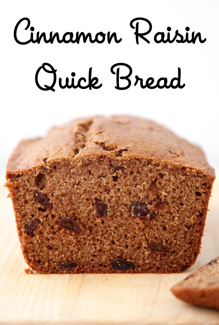 Cinnamon Raisin Quick Bread + 100 Days of Real Food… Weelicious