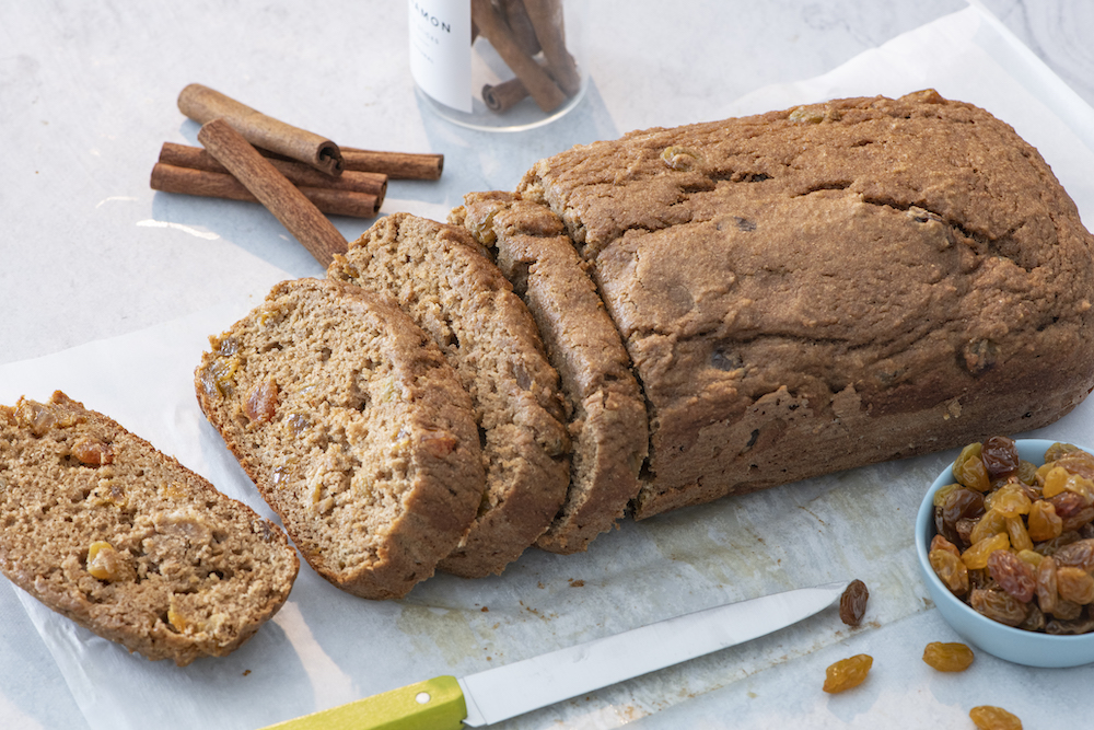 Cinnamon Raisin Quick Bread Weelicious