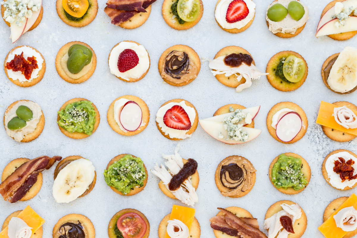 Cream Crackers Toppings