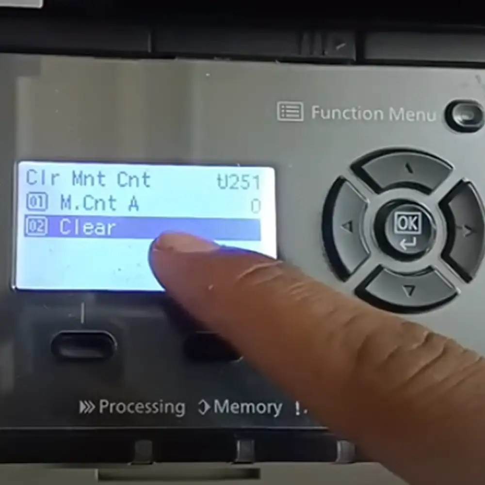 How to Reset My Kyocera ECOSYS M2040dn? - WEEMAY