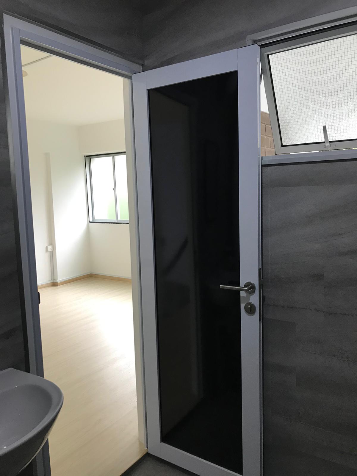 Aluminium swing door Wee Ping Aluminium Contractor