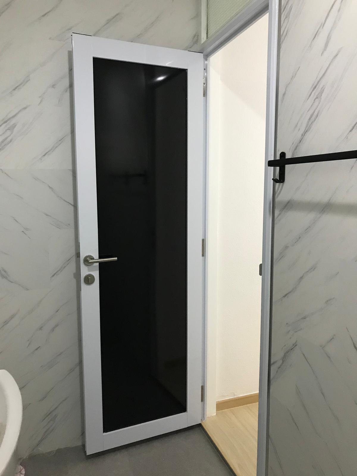 Aluminium swing door Wee Ping Aluminium Contractor