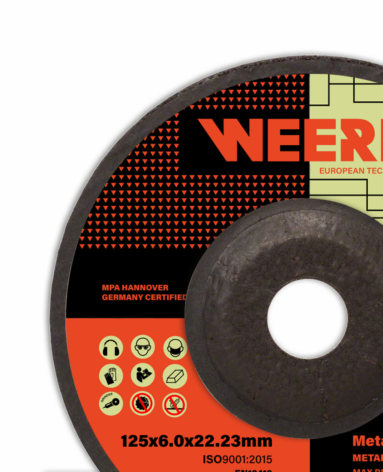 METAL GRINDING DISC Weerk Tools