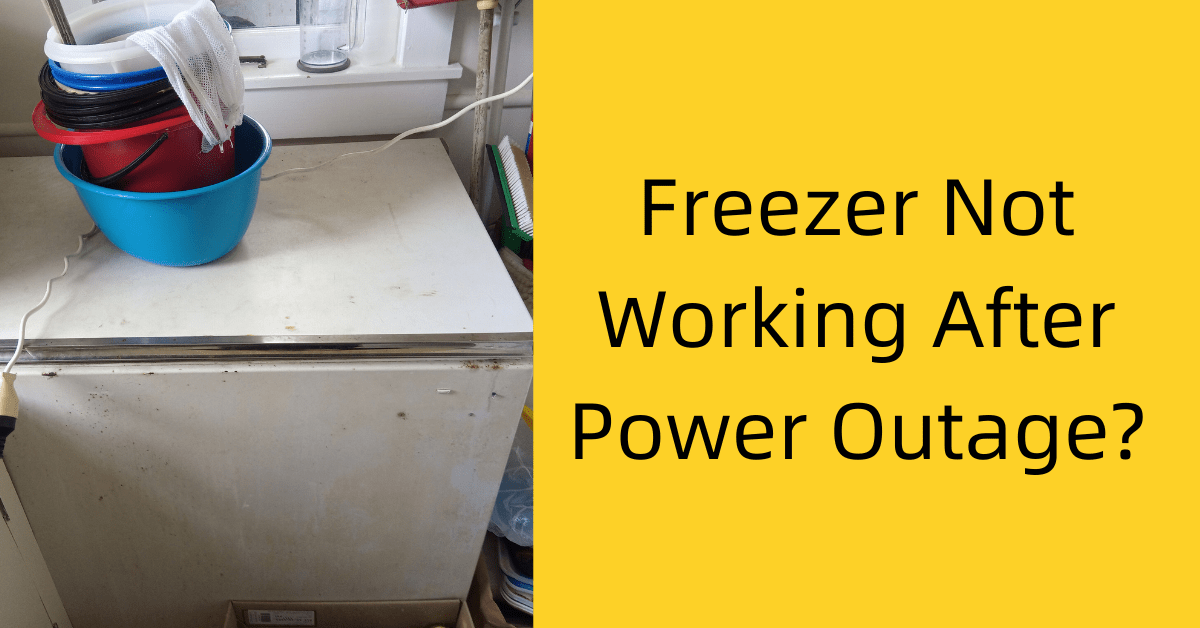 Freezer Not Working After Power Outage? 3 Potential Causes