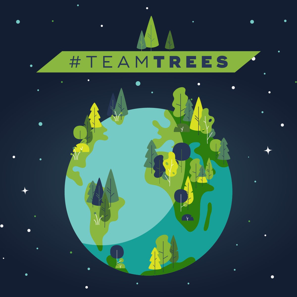 Team Trees We Give Crypto