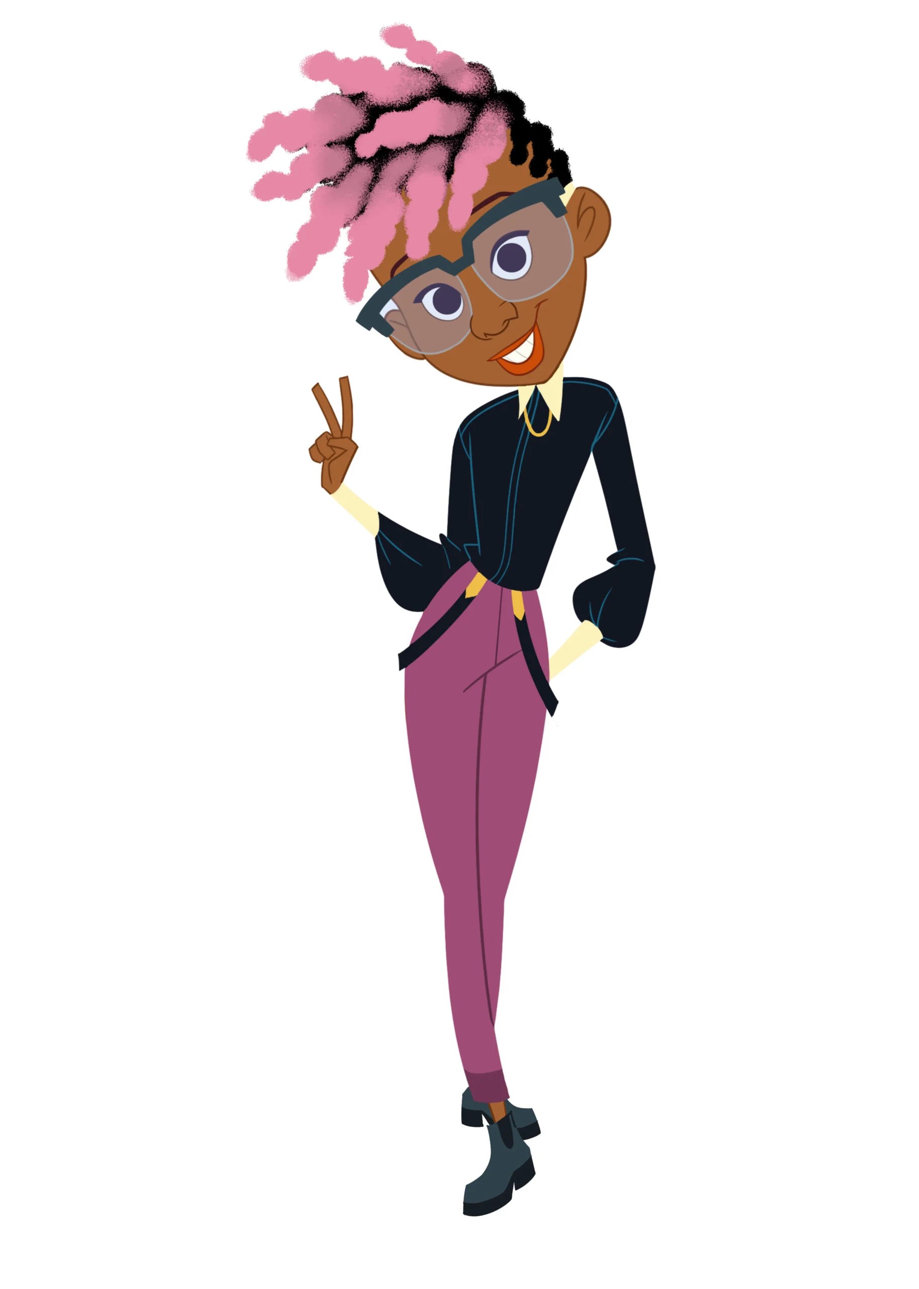 Disney Releases Character Art for 'The Proud Family Louder and Prouder'