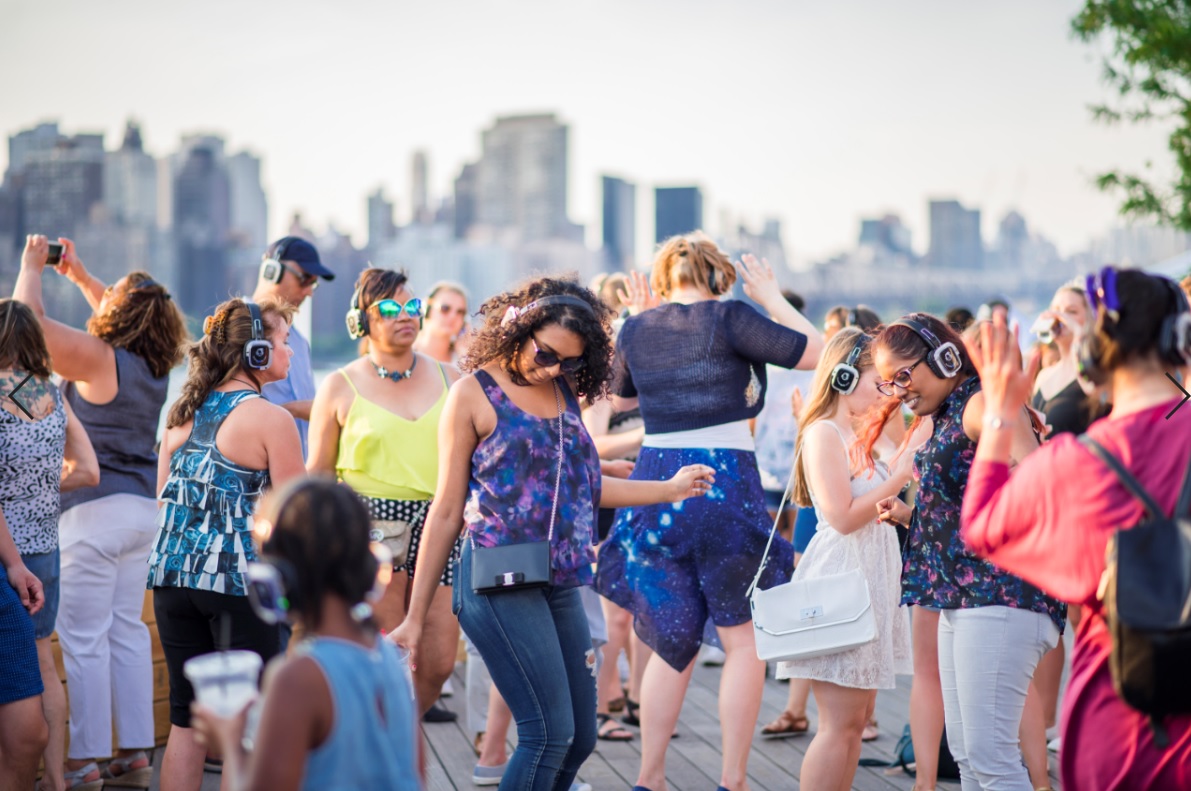 Summer Sunset Family Silent Disco with Face Painting! We Heart Astoria