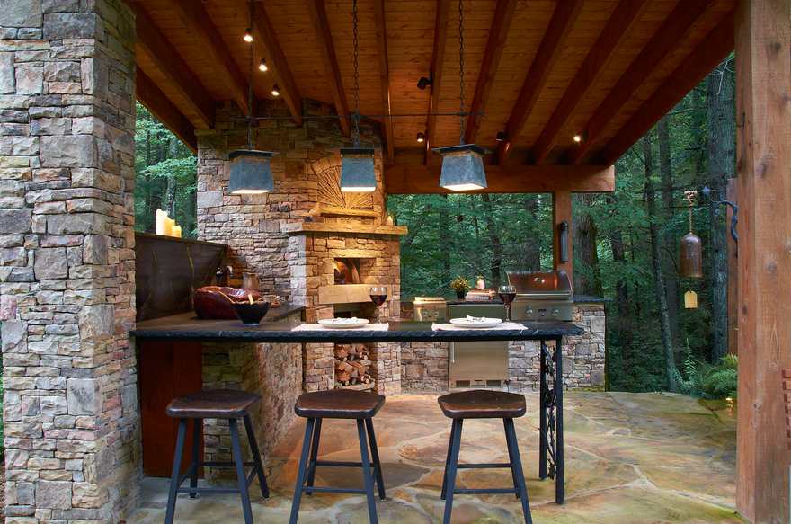 Rustic Outdoor Patios and Decor Ideas Rustic Home Decor and Design Ideas.