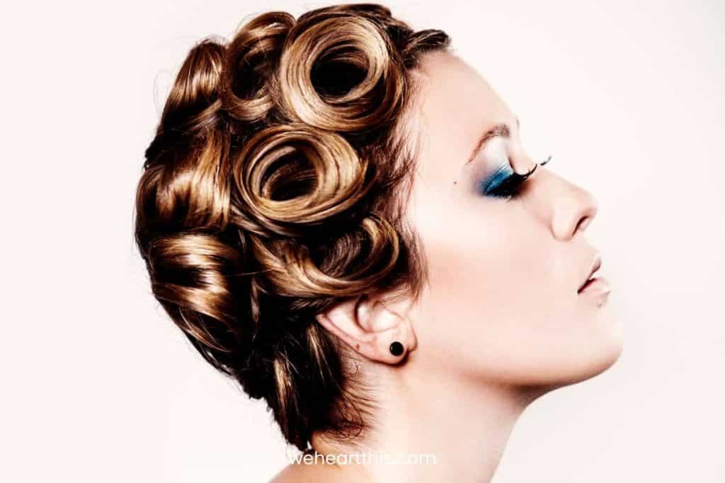 Pin Curl Perms A StepbyStep Tutorial of a Vintage Hairstyle