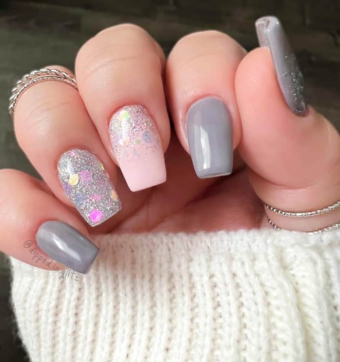 43 Gray Nails for an Effortlessly Chic Look